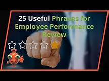 Video thumbnail for 25 Useful Phrases for Employee Performance Review