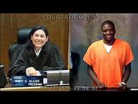 Video thumbnail for Judge Recognizes Another Defendant in Her Courtroom