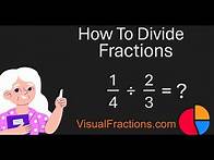 Video thumbnail for How to Divide Fractions | Fraction Division Explained