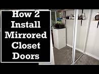 Video thumbnail for DIY RELIABILT Brand Mirrored Closet Doors Installation Directions | Lowe's Reliabilt Brand Doors