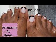Video thumbnail for Get FLAWLESS Nails at Home with Poly Gel Pedicure!