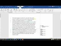 Video thumbnail for Proofreading Tutorial II - Save Time and Increase Accuracy with the "Compare" Feature in MS Word