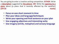 Video thumbnail for Quickfire notes AQA English Language Paper 1: Question 5