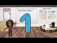 Video thumbnail for Tracing Numbers 1-20| Learn English Numbers 1-20| Learn to Count