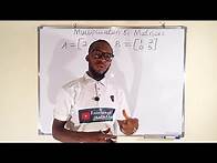 Video thumbnail for How To Multiply Matrices