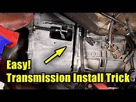 Video thumbnail for EASY Transmission Install Trick!