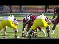 Video thumbnail for Jadeveon Clowney Hit vs. Michigan - Outback Bowl