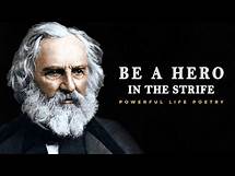 Video thumbnail for A Psalm of Life - Henry Wadsworth Longfellow | Powerful Life Poetry