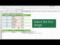 Video thumbnail for How to use the SUMIFS function in Microsoft Excel