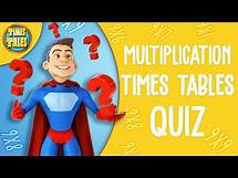 Video thumbnail for Times Tables Flashcard Quiz - Learn Multiplications Fast!