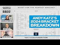 Video thumbnail for Andy Katz breaks down his 2024 March Madness men's bracket