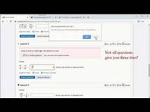 Video thumbnail for MyOpenMath: Assignments and Quizzes