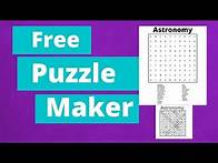 Video thumbnail for How To Create Word Search Puzzles For Free | KDP Low Content Books