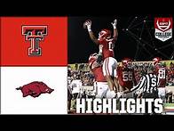 Video thumbnail for Liberty Bowl: Texas Tech Red Raiders vs. Arkansas Razorbacks | Full Game Highlights | ESPN CFB