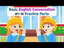 Video thumbnail for Basic English Conversation Practice for Kids | Conversation Practice Parts | Ch1~10