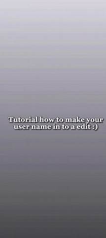 Video thumbnail for How to Write Your Name on Your Edit Tutorial