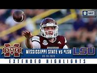 Video thumbnail for Mississippi State Bulldogs vs #6 LSU Tigers | SEC Football Extended Highlights | CBS Sports HQ
