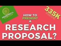 Video thumbnail for Research Proposal Presentation, How to present a research proposal? #philippines #thesis #reels #phd