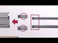 Video thumbnail for T809 - EXCEL 2DOOR SOFT CLOSE SLIDING SYSTEM SET