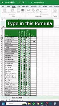 Video thumbnail for Build a PRO Progress Tracker in Excel (Step-by-Step Tutorial!) | #exceltips #excel #excelvba