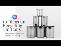 Video thumbnail for Transform 10 Tin Cans into Spring Planters