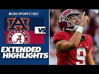 Video thumbnail for Auburn vs No. 7 Alabama: Extended Highlights I CBS Sports HQ