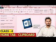 Video thumbnail for MS Word 2013 Home Tab Clipboard | Complete MS Word Tutorial: Learn Microsoft Word Step by Step #4