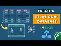 Video thumbnail for How to Create a Relational Database in Excel