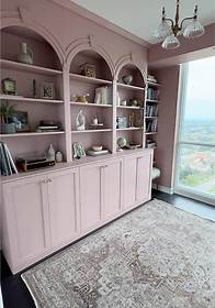 Video thumbnail for DIY Ikea Built-In Bookcase Hack - Home Library Makeover
