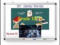 Video thumbnail for Grade 10 ICT Short Notes | O/L ICT | Episode 01 | English/Sinhala Medium