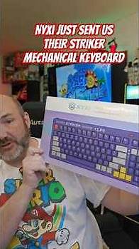 Video thumbnail for The Best Computer Keyboard Is Inspired By The Nintendo GameCube?