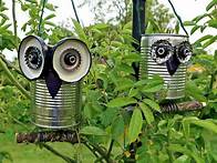 Video thumbnail for How To Make A Recycled Tin Can Owl