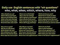 Video thumbnail for 500 Essential for Daily use English sentences with 'WH questions' | Daily English speaking practice