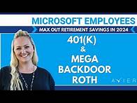 Video thumbnail for 2024 MICROSOFT 401(k) & Mega Backdoor Roth: Save Thousands Towards Retirement