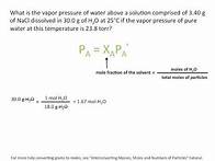 Video thumbnail for Raoults Law and Vapor Pressure- Chemistry Tutorial