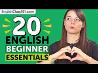 Video thumbnail for 20 Beginner English Videos You Must Watch | Learn English