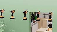 Video thumbnail for Bypass Barn Door Hardware Kit, 3FT Cabinet Single Door Set #1, Smooth and Silent, Sliding Barn Wooden Door Hardware Closet Track System for Single/Double/Bypass Door
