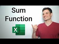 Video thumbnail for Excel SUM and SUMIF Formula in Excel