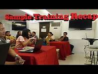 Video thumbnail for Sample Training Recap
