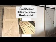Video thumbnail for How to install a SMARTSTANDARD Sliding Barn Door Hardware Kit