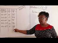Video thumbnail for Form 4 Maths Statistics II Quartiles