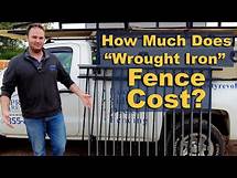 Video thumbnail for How Much Does a "Wrought Iron" Fence Cost? | West Michigan | 2024