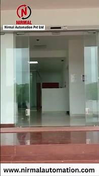 Video thumbnail for Frameless Sliding Door: Modern Design & Seamless Functionality