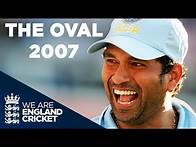 Video thumbnail for Final Over Drama At The Oval | England v India 2007 - Highlights