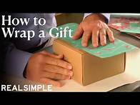 Video thumbnail for How to Wrap a Gift | Real Simple