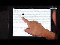 Video thumbnail for How to Copy and Paste on The iPad