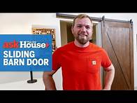Video thumbnail for How to Hang a Sliding Barn Door | Ask This Old House