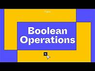 Video thumbnail for Figma Tutorial: Boolean Operations