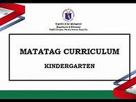Video thumbnail for MATATAG Kindergarten Curriculum Guide
