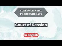 Video thumbnail for Court of Session in English | Criminal Procedure Code | Easy way